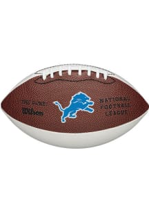 Detroit Lions Mini Autograph Autograph Football