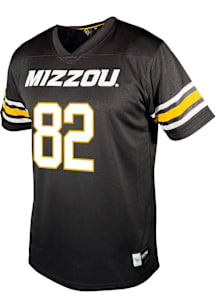 Logan Muckey  Genuine Collective Missouri Tigers Black Football NIL Football Jersey