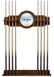 Washington Capitals Solid Wood Cue Rack Pool Table