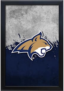 Montana State Bobcats Snap Frame LED Sign - Black
