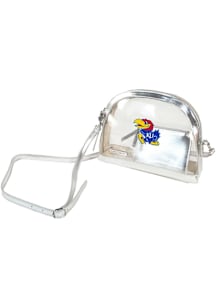 Kansas Jayhawks Half moon Womens Clear Tote