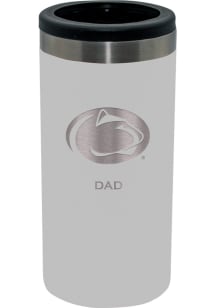 White Penn State Nittany Lions Dad 12oz Slim Stainless Steel Coolie