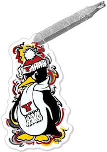 Youngstown State Penguins Justin Patten Mascot Ornament - Red