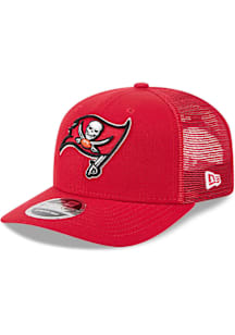 New Era Tampa Bay Buccaneers Team 9SEVENTYSS Adjustable Hat - Red