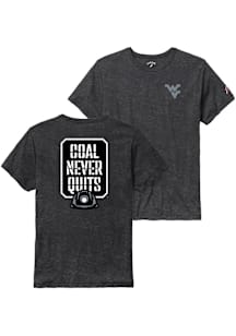 West Virginia Mountaineers Black Built On Bravery Short Sleeve Fashion T Shirt