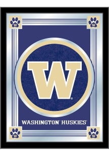 Washington Huskies Logo Hanging Back Bar Mirror