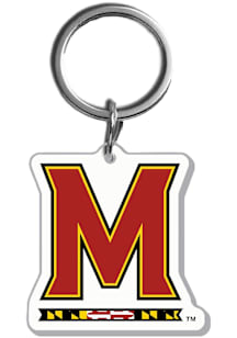 Maryland Terrapins Main Mark Acrylic Keychain - Red