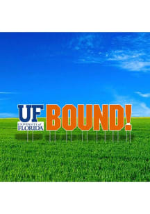 Florida Gators Large Bound Yard Sign - Orange