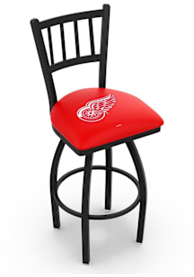 Detroit Red Wings Swivel Counter Pub Stool - Black