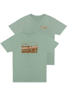 Uscape Denver Olive Greetings From Short Sleeve Fashion T Shirt