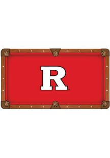 Red Rutgers Scarlet Knights Pool Table Cloth Pool Table