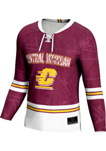ProSphere  Central Michigan Chippewas Mens Maroon Vigor Hockey Jersey
