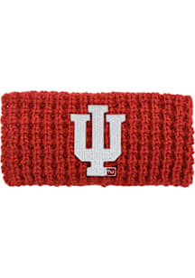 Chunky Knit Indiana Hoosiers Womens Headband - Red