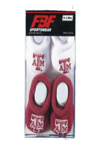 Texas A&amp;M Aggies 2pk Bootie Baby Bootie Boxed Set