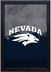 Nevada Wolf Pack Snap Frame LED Sign - Black