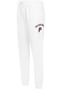 Pro Standard Philadelphia Phillies Mens White Classic Sweatpants