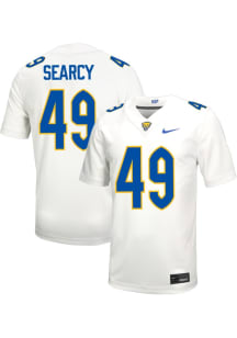 Henry Searcy  Mens White Pitt Panthers Football Name And Number Football Jersey