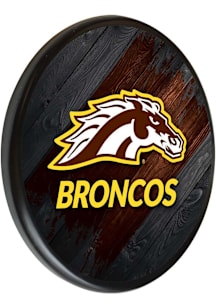 Western Michigan Broncos Printed Sign - Black