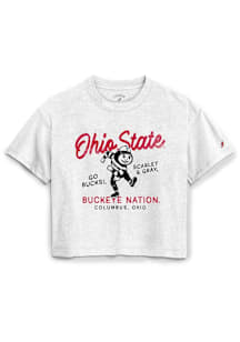 Ohio State Buckeyes Womens White Intramural Short Sleeve T-Shirt