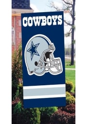 Dallas Cowboys 44x28 Blue Applique Sleeve Banner