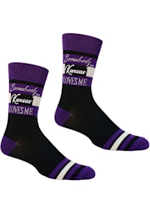 Kansas Somebody Loves Me Mens Dress Socks
