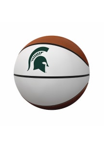 Michigan State Spartans Brown Logo Brands Official Size Brown Autograph Basketball