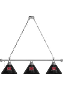 Miami RedHawks 3 Shade  Billiard Lamp