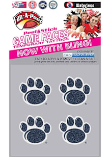 Penn State Nittany Lions 4pk Glitter Fan Dazzler Tattoo