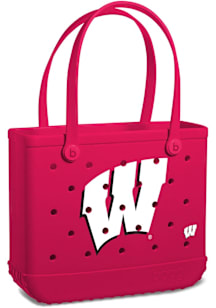 Wisconsin Badgers Red Medium Bogg Bag Tote