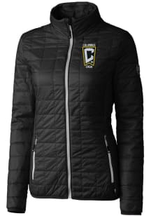 Cutter and Buck Columbus Crew Womens Black Rainier PrimaLoft Heavy Weight Jacket