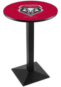 New Mexico Lobos Square Base Pub Table
