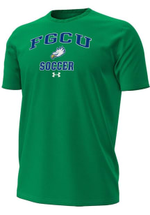 Under Armour Florida Gulf Coast Eagles Green Soccer Performance Short Sleeve T Shirt
