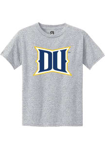 Youth Drexel Dragons Grey Summit Sportswear Alt Logo Short Sleeve T-Shirt