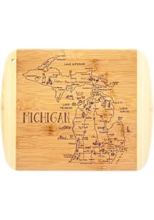 Michigan Slice of Life Bamboo Cutting Board