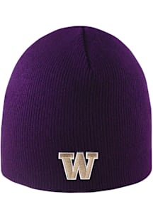 LogoFit Washington Huskies Purple Everest Mens Knit Hat