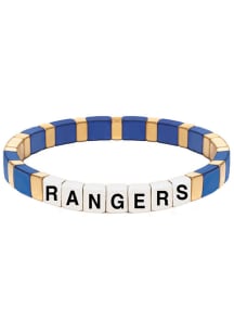 Texas Rangers The Square Bead Colored Womens Bracelet
