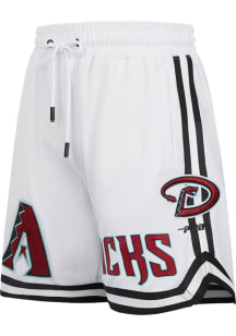 Pro Standard Arizona Diamondbacks Mens White Classic Chenille Shorts