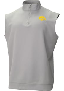 Mens Iowa Hawkeyes Grey Columbia Heat Seal Wickham Hills Vest