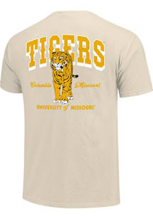 Missouri Tigers Ivory Drawn Truman Short Sleeve T Shirt