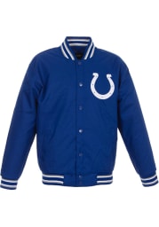 Indianapolis Colts Mens Blue Poly-Twill Heavyweight Jacket