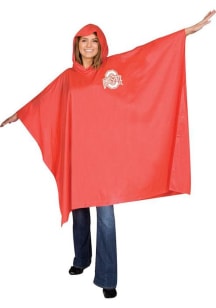 Red Ohio State Buckeyes LW Poncho