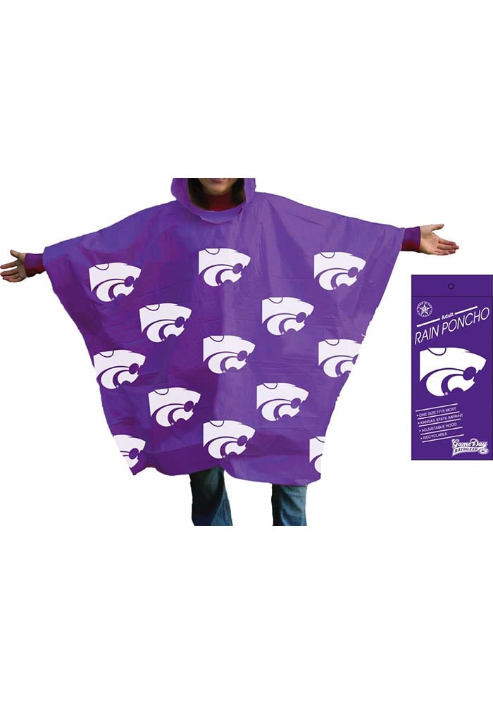 Kansas State Wildcats Rain Poncho - Sports Fan Shop