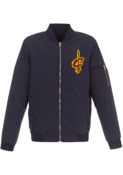 Cleveland Cavaliers Mens Navy Blue Logo Heavyweight Jacket