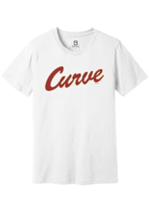 Summit Sportswear Altoona Curve White Alt Logo Wordmark Short Sleeve T Shirt