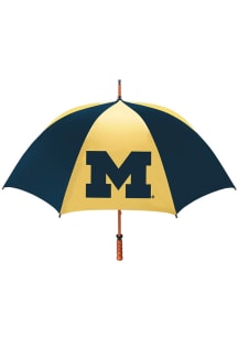 Michigan Wolverines Wood shaft Golf Umbrella