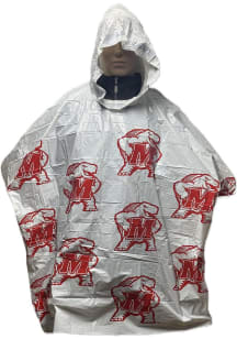 Red Maryland Terrapins Lightweight Poncho