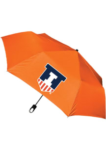 Orange Illinois Fighting Illini Mini Clip Umbrella