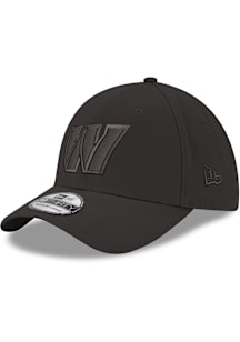New Era Washington Commanders Mens Black GCP 39THIRTY Flex Hat