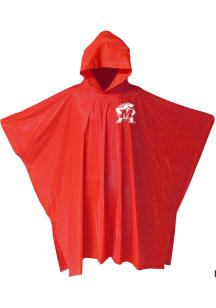 Red Maryland Terrapins Medium Weight Mesh Bag Poncho