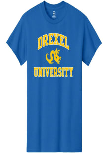 Drexel Dragons Blue Summit Sportswear No 1 Primary Short Sleeve T Shirt